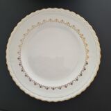 24 vintage L'amandimoise earthenware plates