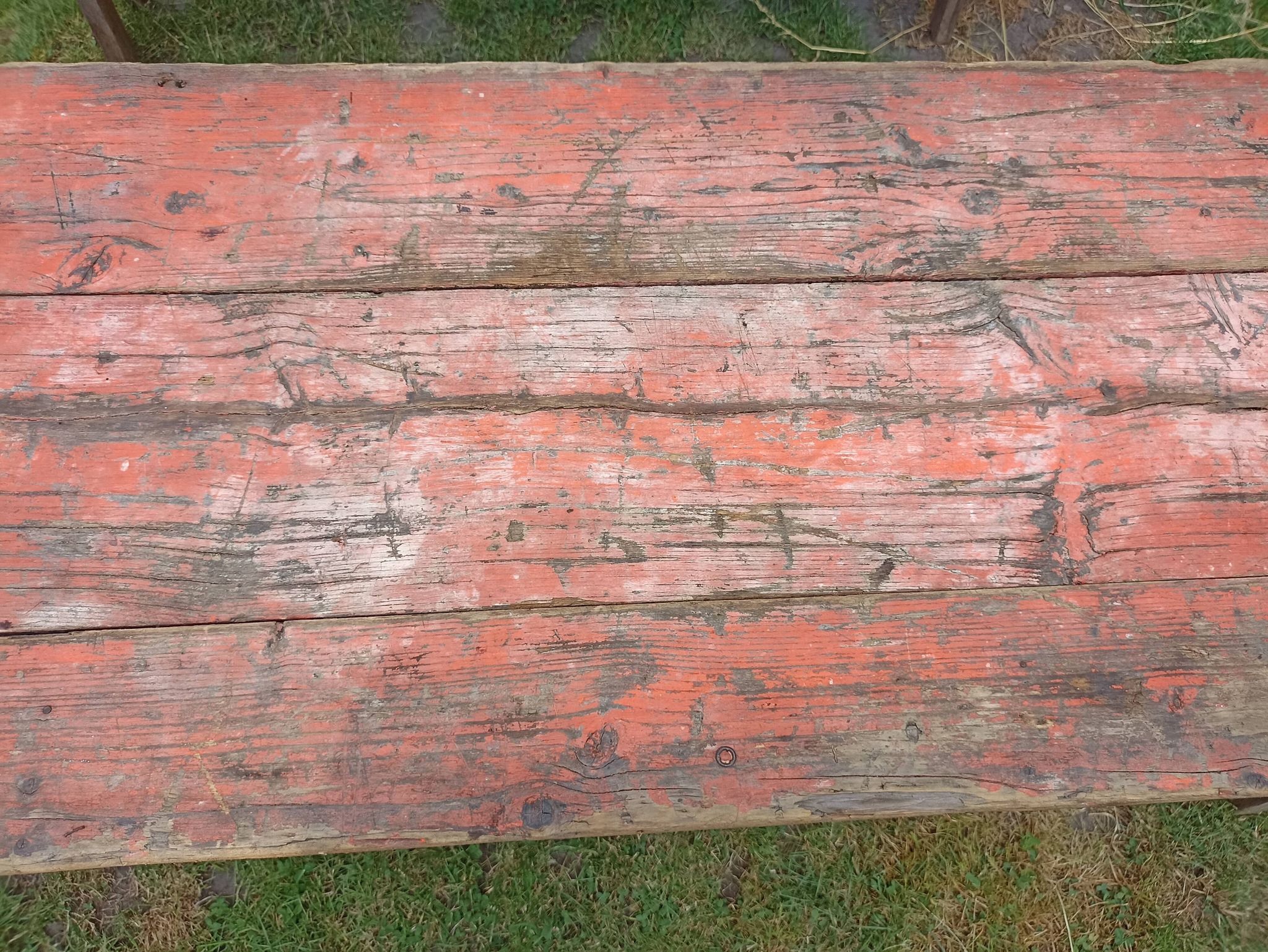 Table + 2 brewery benches - former brewery l.f. haag ingwiller - prey