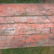 Table + 2 brewery benches - former brewery l.f. haag ingwiller - prey