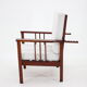 1940s Art Deco armchair, Czechoslovakia