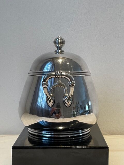 Sugar Christofle Art Deco, silver metal
