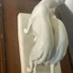 Pair of Borzoi - White Greyhounds - Art Deco ceramic