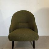 Restored crapaud armchair