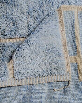 handmade natural wool rug 2x3m