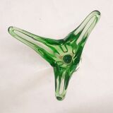 Centre de table en verre, allemagne, années 1970
