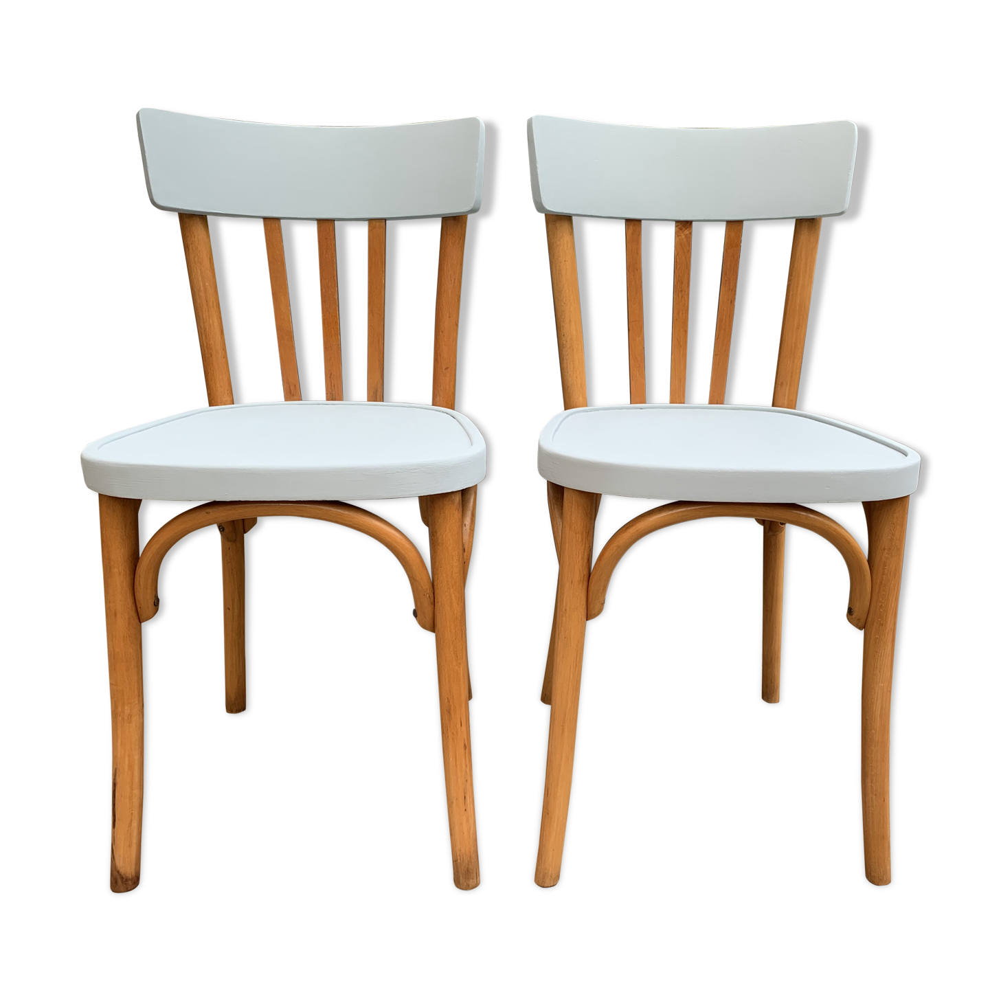 Pair of bistro chairs