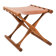 Poul Hundevad Oak Guldhøj Folding Stool Model PH-41 1960s