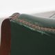 Green Cowhide Leather and Wooden Side/Dining/Desk Chair in English Style
