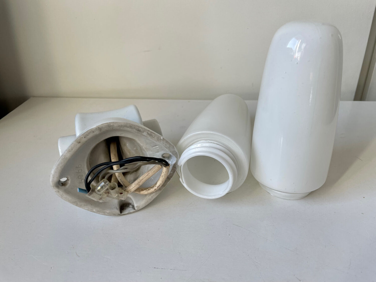 Wilhelm Wagenfeld  Bathroom  double sided vintage Sconce wall lamp