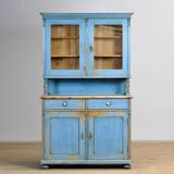 Armoire de cuisine en pin massif, années 1900