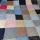 Grande couverture Crochet Granny Vintage