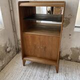 1960s oak storage unit