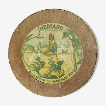 Wooden box Hediard Paris