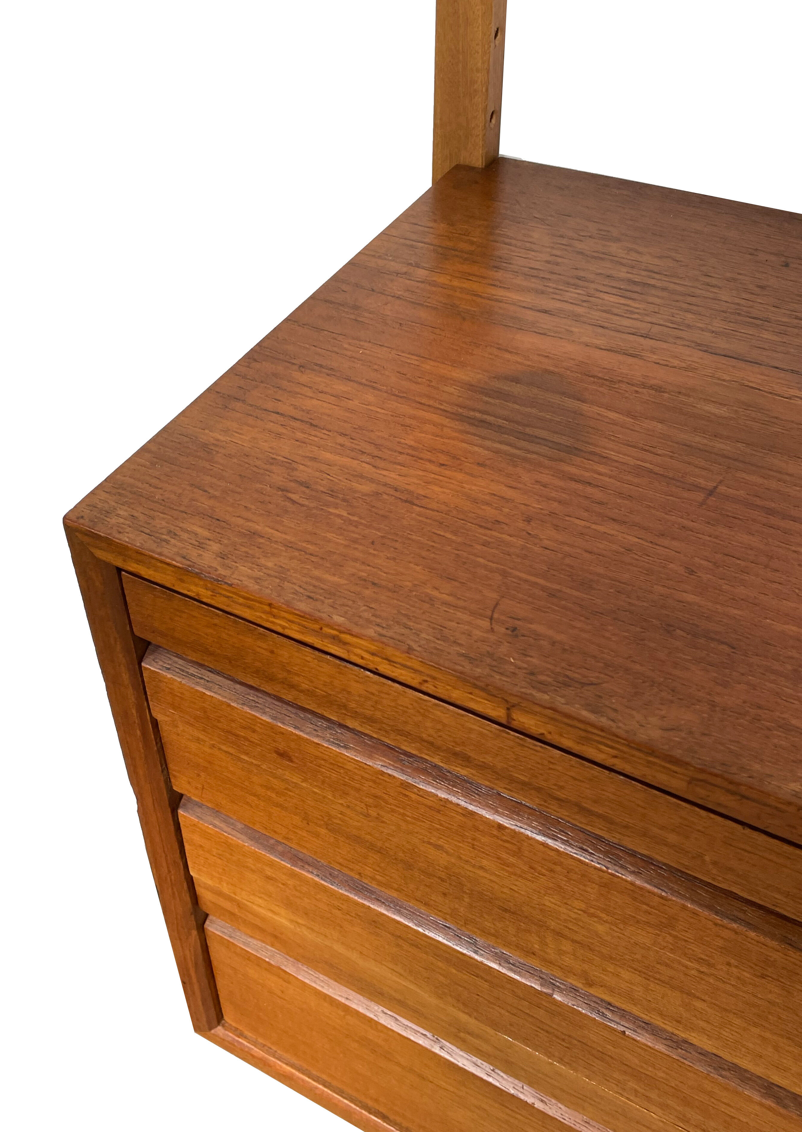 Vintage Poul Cadovius Royal System wall system wall unit