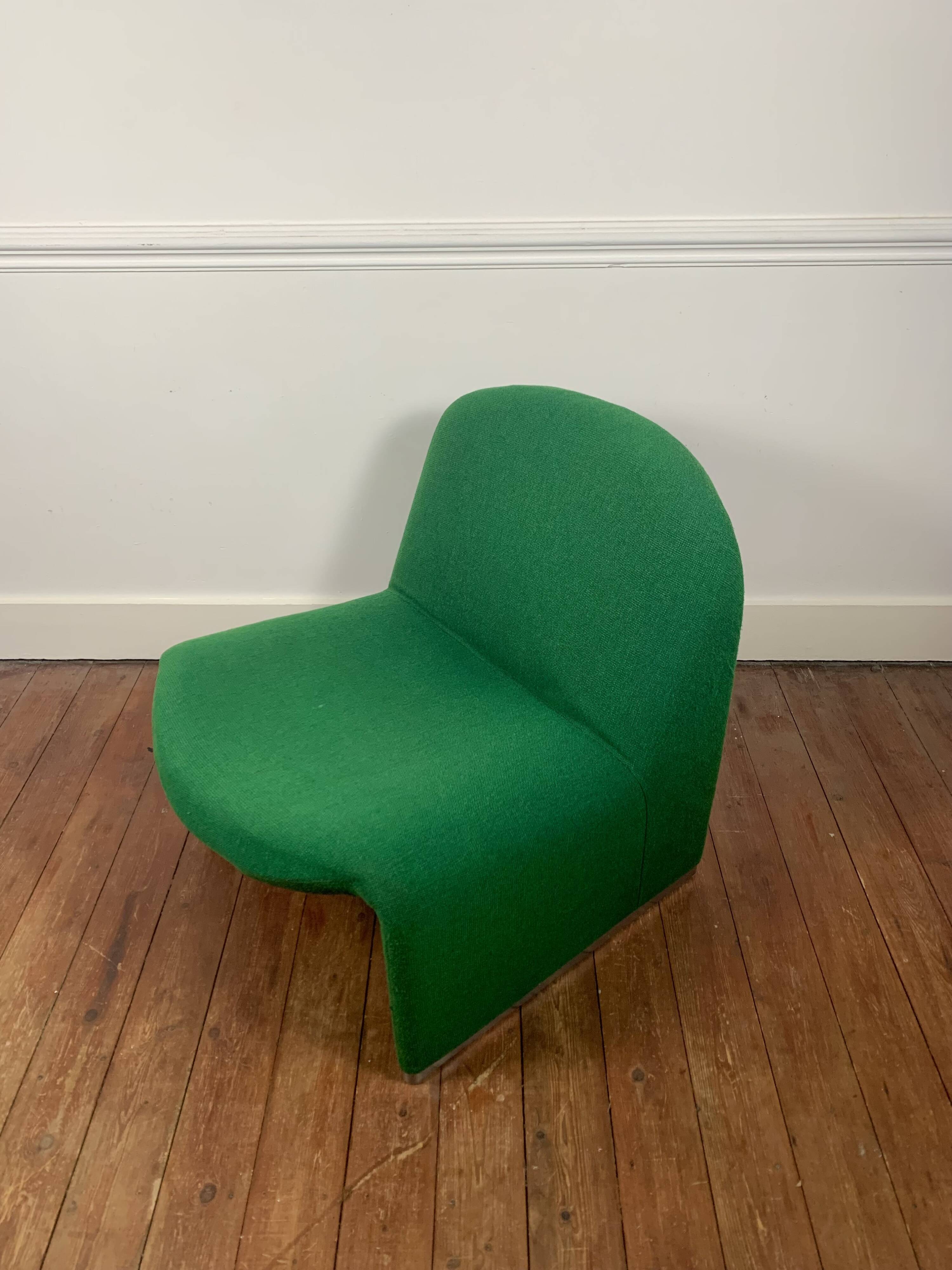 Alky armchair by G. Piretti – Emerald green, 1970s