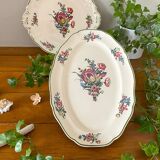 Antique earthenware serving dish from Villeroy & Boch