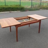 Scandinavian dining table by Grete Jalk Glostrup teak
