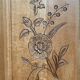 Parisian art deco hotel wardrobe in solid raw oak 1930