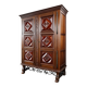 Ltee laval - solid wood sculpted dresser - very good condition