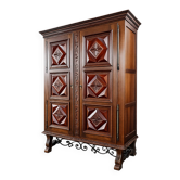 Ltee laval - solid wood sculpted dresser - very good condition
