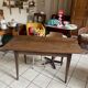 Solid oak farmhouse table