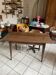 Solid oak farmhouse table