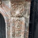 Regency style fireplace in Rance marble, circa 1880