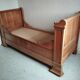 Solid wood boat bed