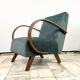 H 410 type C Armchair designed by Jindrich Halabala, 1940s, Czechoslovakia