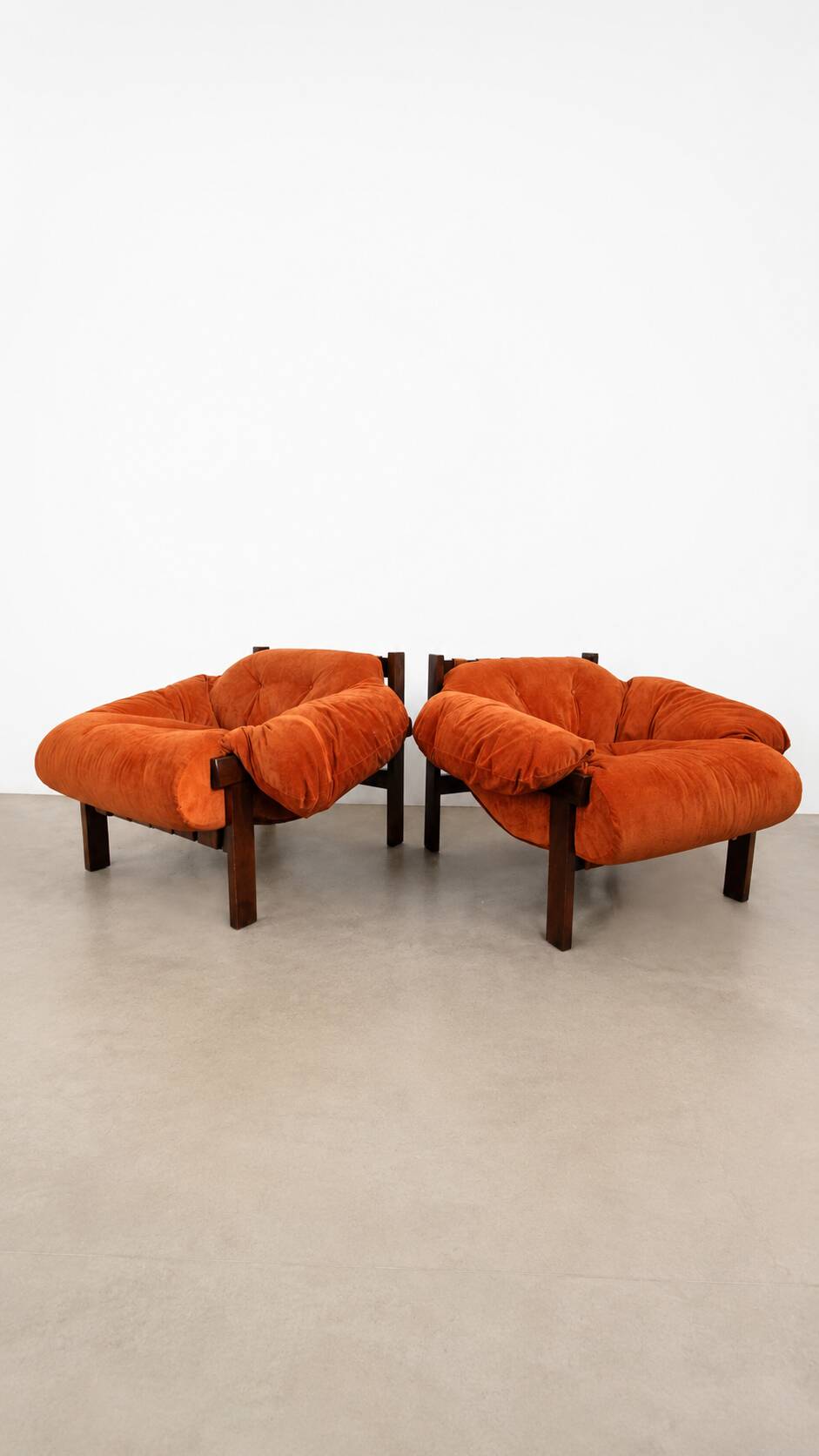 Mid-century Brasil style ‘Balassa’ lounge chairs, 1978
