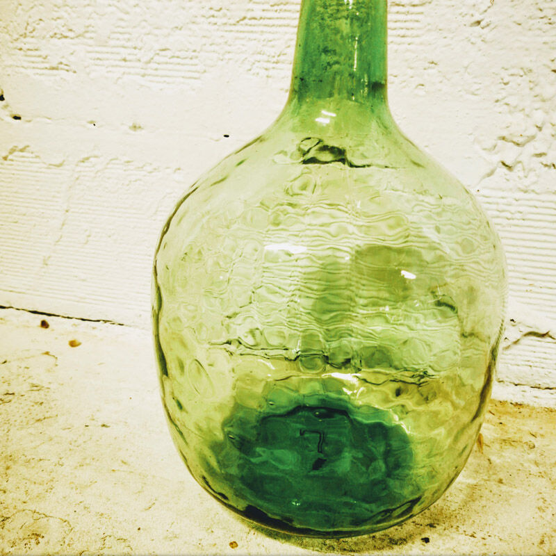 Green demijohn 8 liters