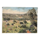 Landscape of Provence, signed Guy Montis (1918-1976)