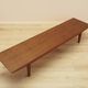 Teak lowboard, Danish design, 1970s, made in Denmark