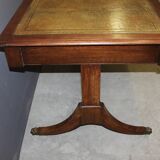 English mahogany bureau plat circa 1900