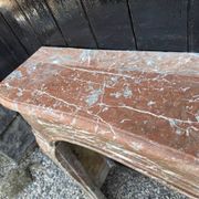Louis XV fireplace in Rance marble from the 18th century