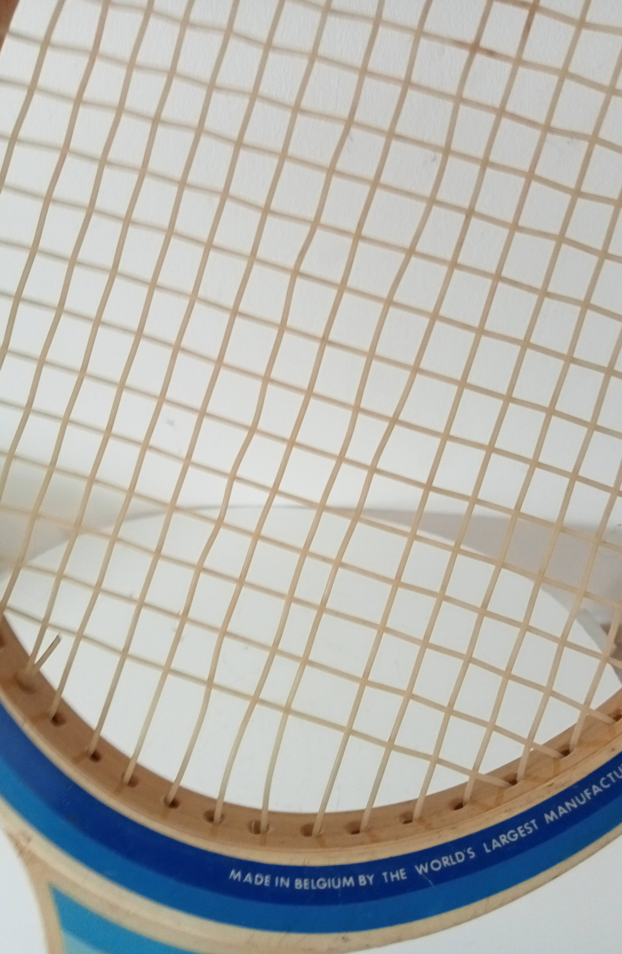 Vintage wooden tennis racket Donnay Ladyflex