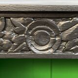 Buffet parisien vitré noir art déco 1930