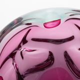 Josef Hospodka for Chribska - Bohemian glass 60s - ash tree - pocket empty