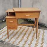 Scandinavian desk based on a Singer piece of furniture.