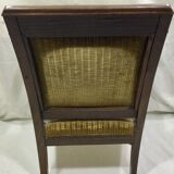Charles X mahogany armchair