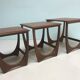 Table gigogne Mid Century en teck de G Plan