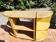 Vintage 3-piece rattan & bamboo shelving unit