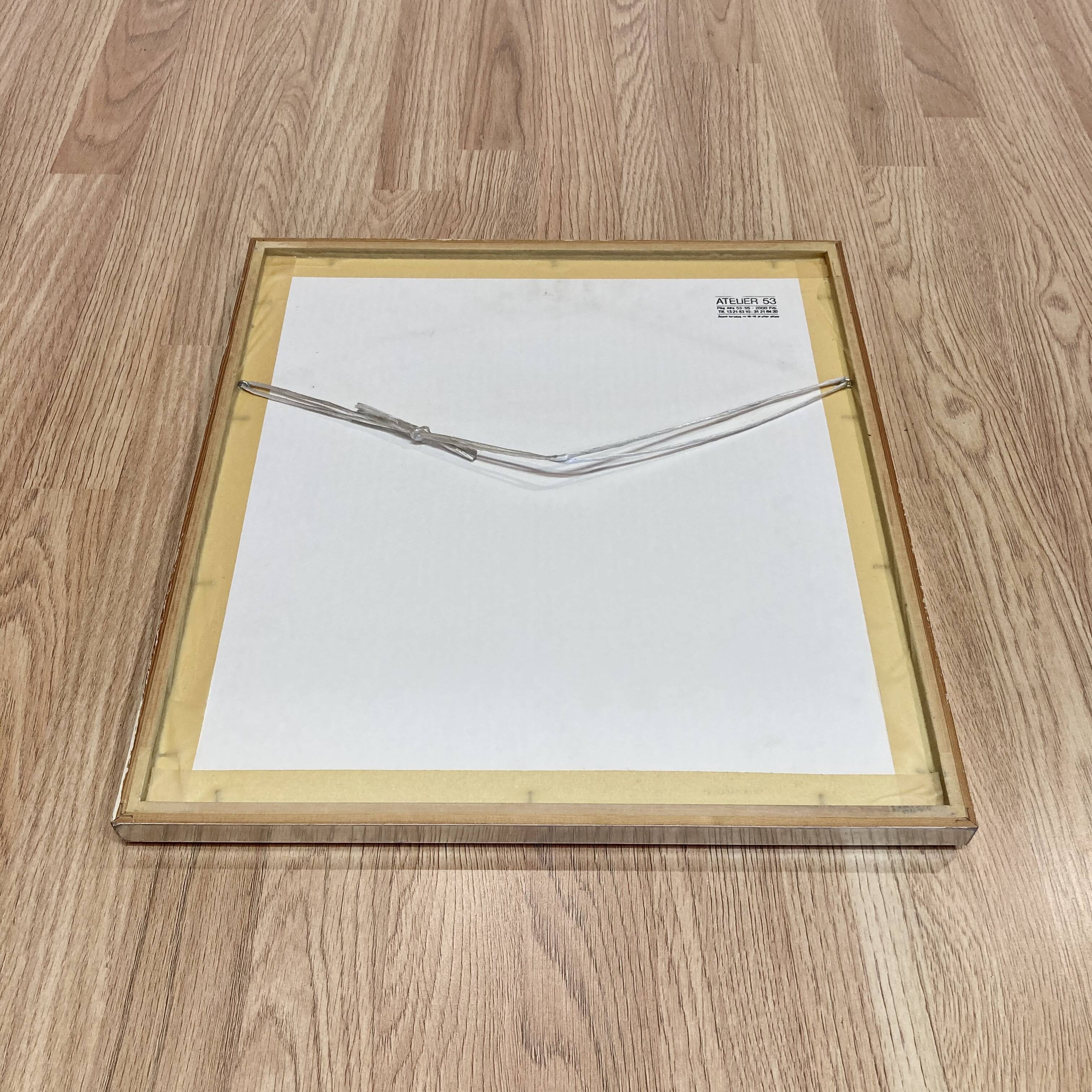 Pair of lithographs "BENT KARL JAKOBSEN".