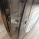 Miroir de salle de bain vintage en acier