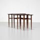 Side tables by Kai Kristiansen for Skovmand & Andersen Denmark 1960