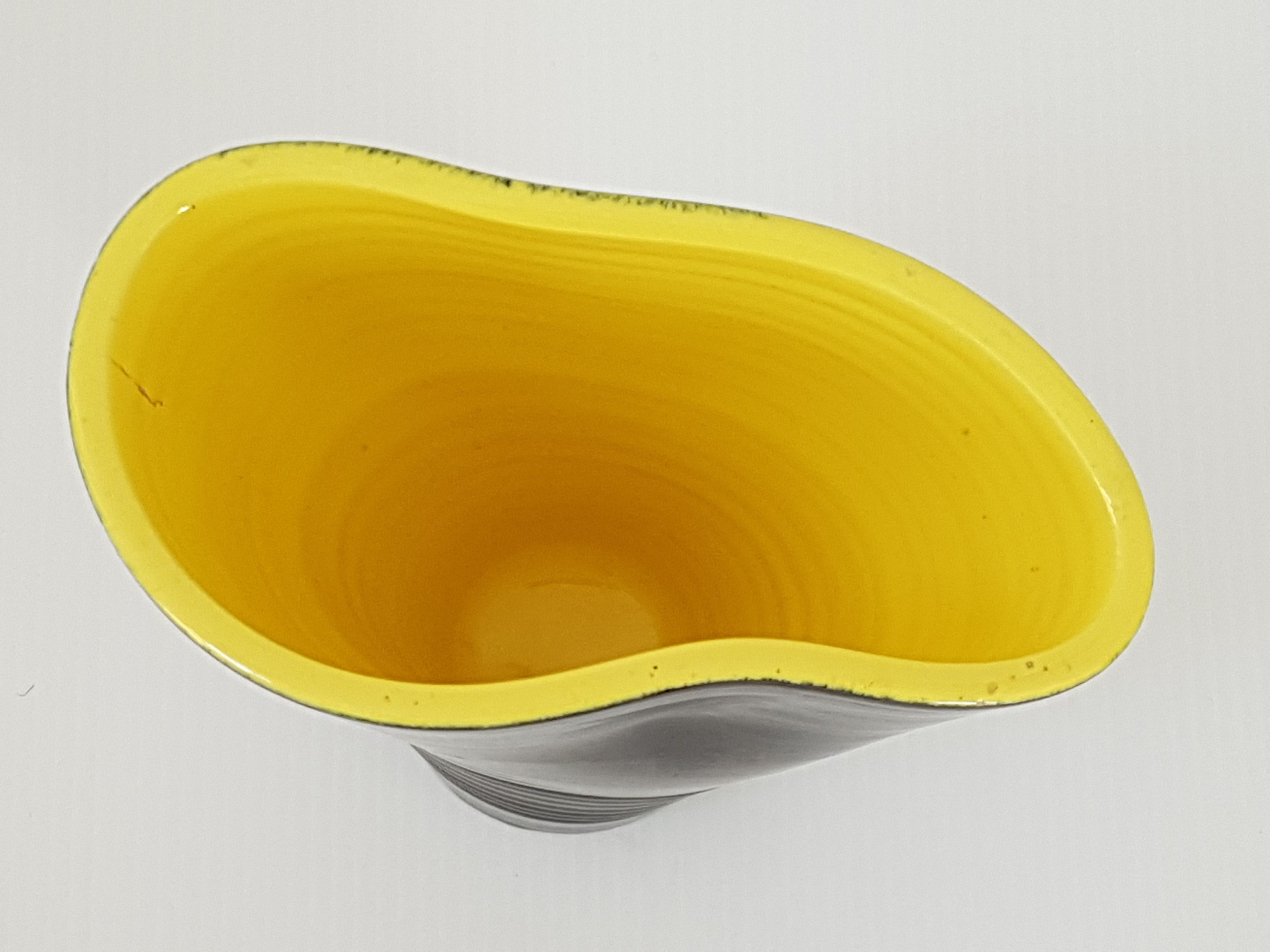 Two-tone vintage vase, 1950