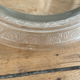 R.Lalique, molded pressed glass cup, signed