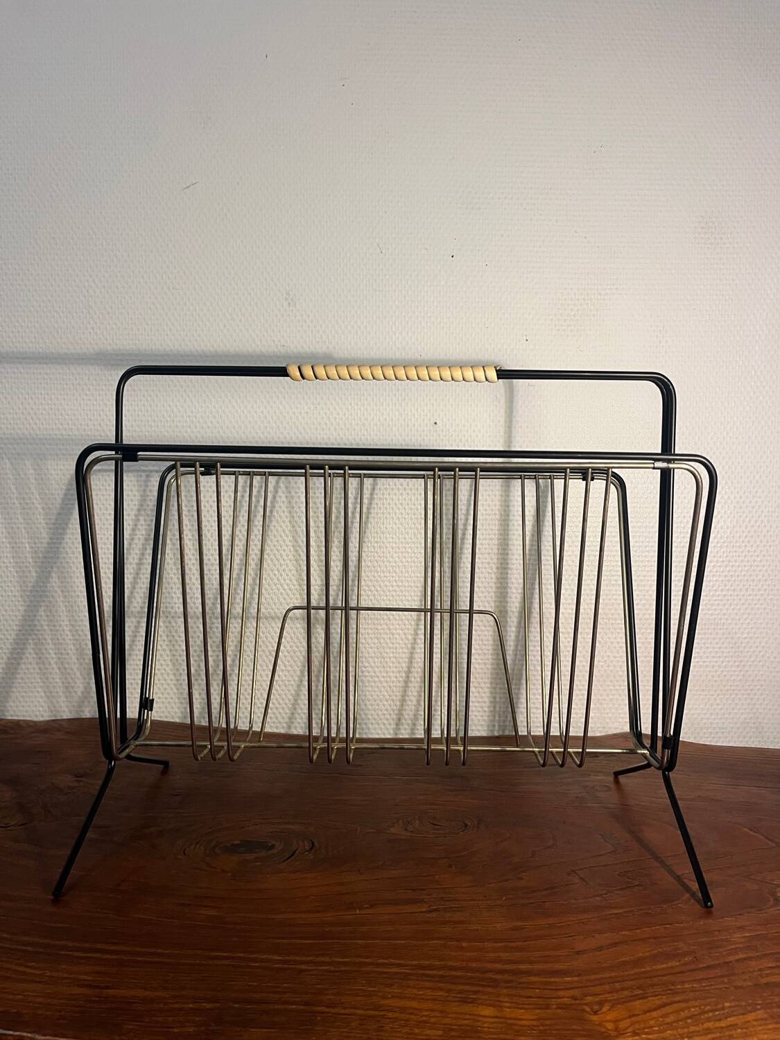 Porte revue métal année 70