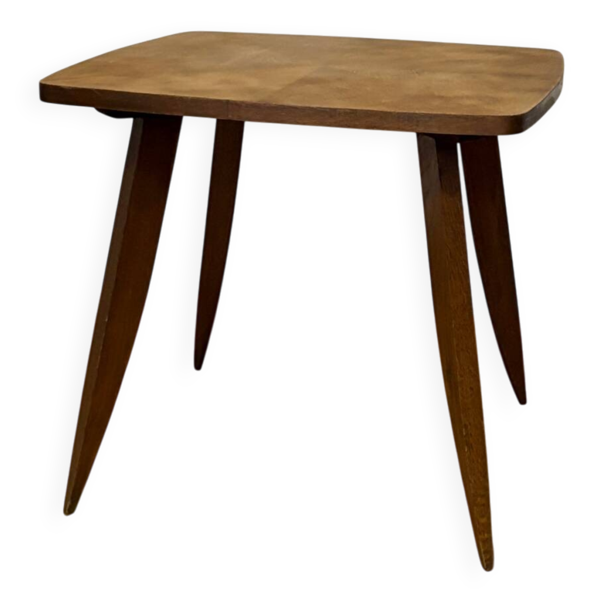 Coffee table with tapered legs