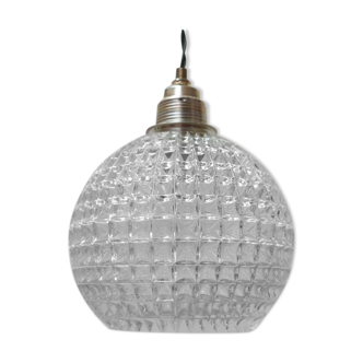 Late 20th dutch glass ball pendant light